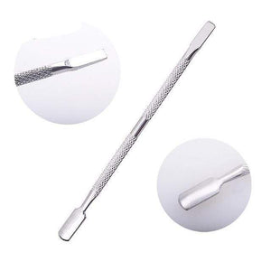 Planet Gates 19 21 Style Rainbow Stainless Steel Nail Cuticle Pusher Tweezer Nail Art Files UV Gel Polish Remove Manicure Care Groove Clean Tool
