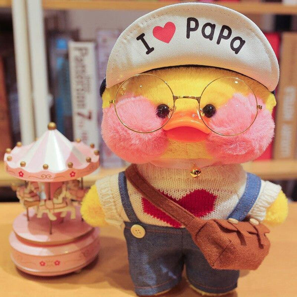30cm Kawaii Yellow Duck Plush Toys Hyaluronic Acid Little Yellow Duck Doll Stuffed Toys Children Girls Birthday Valentine Gifts
