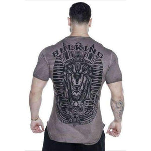 Planet Gates 19 / Asian M Fitness Sport Shirt Men Rashgard Mens Quick Dry Fit Men Running Shirt Crossfit T Shirt Gym Sport Top Workout Outdoor Jersey