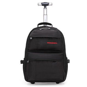 Planet Gates 19 inch black Travel Trolley Bags Women's Trolley Bag Multifunctional Trolley Backpack Travel Suitcase Board Chassis