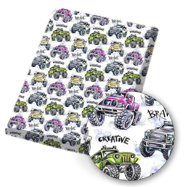 Planet Gates 19 Polyester Cotton Fabric Facial Expression Printed Fabric Sewing Home Textile Cloth Garment Bag Material 45*145cm 80g/pc