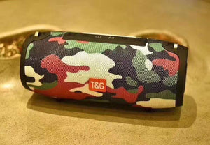 Planet Gates 19-TG125 Portable Bluetooth Speaker Outdoor Waterproof Stereo Column Wireless Speakers With Mic FM Radio MP3 Bass Sound Box Dropshipping