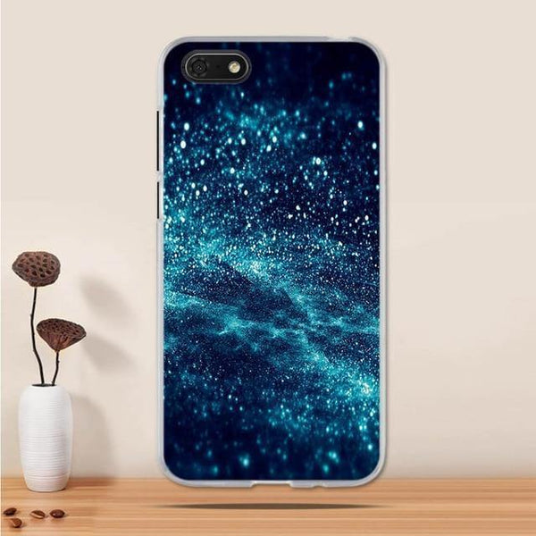 Planet Gates 19 / Y5 2018 For Huawei Y5 2018 Case Cover Silicone TPU 3D Printing Funda for Huawei Y5 Prime 2018 / Honor Play 7 / Honor 7s Case Cover Coque