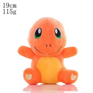 Pikachu Charmander Eevee Squirtle Snorlax Plush Toy Cute Anime Cartoon Stuffed Toy For Children Baby Birthday Peluche Gift