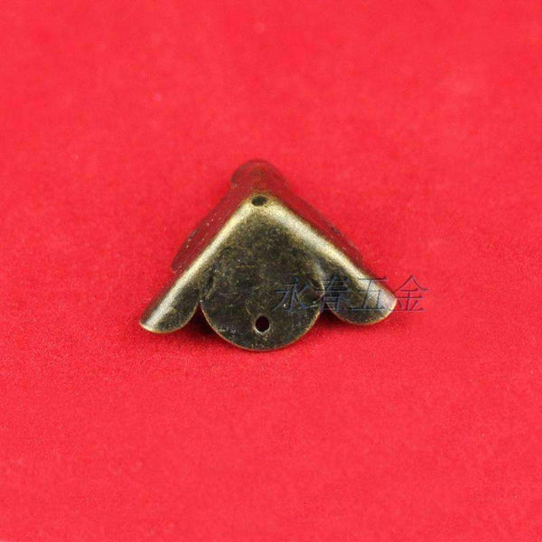 Planet Gates 19mmX19mm Corner wrap angle antique furniture hardware wooden gift box with DIY jewelry accessories wholesale furniture foot