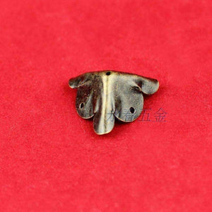 Planet Gates 19mmX19mm Corner wrap angle antique furniture hardware wooden gift box with DIY jewelry accessories wholesale furniture foot