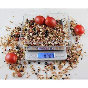 Planet Gates 1kg 0.1g Mini Electronic Jewelry Weighting Scale Digital Food Kitchen Bench Floor Weight Balance Coffee Baking Table Scale