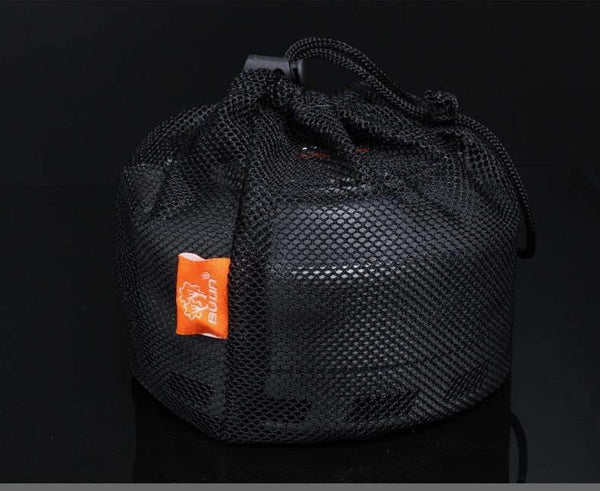 Planet Gates 1L Camping Kettle Heat Exchanger Tea Pot Picnic Kettle Aluminium Alloy