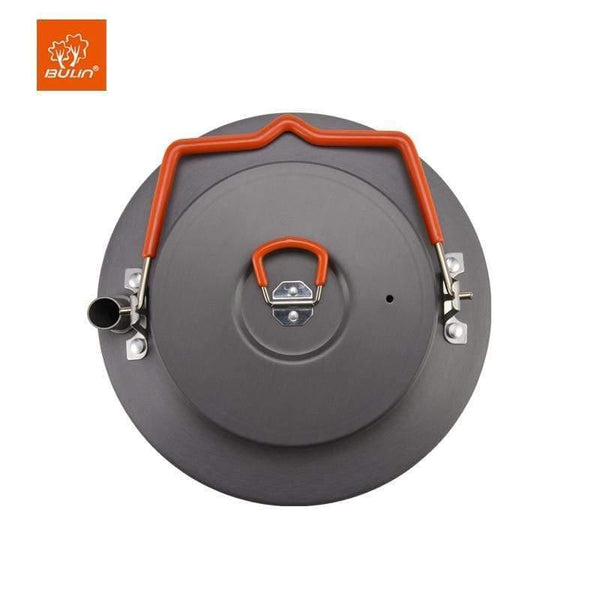 Planet Gates 1L Camping Kettle Heat Exchanger Tea Pot Picnic Kettle Aluminium Alloy