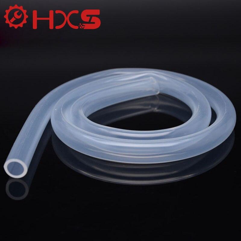 Planet Gates 1M/5M Food Grade Clear Translucent Silicone Tube Beer Pipe Milk Hose Pipe Soft Safe Rubber Flexible Tube Creative