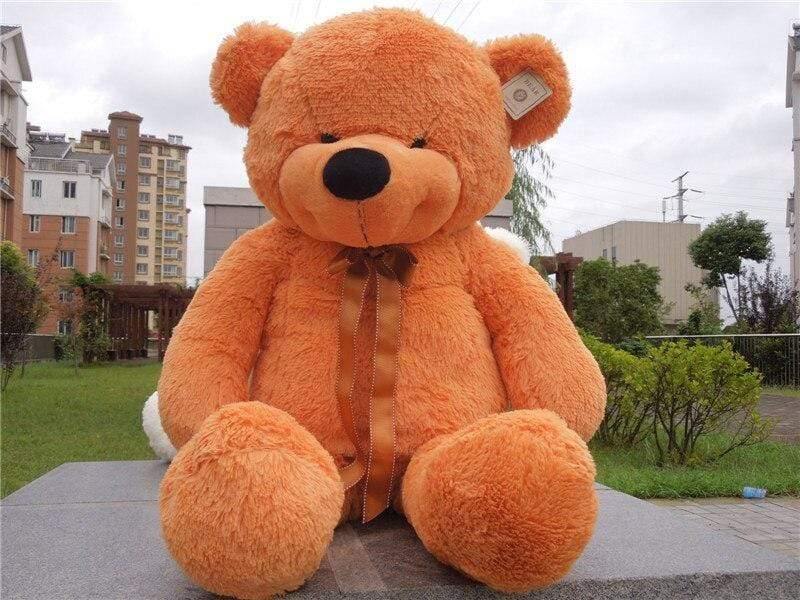 1m Bear Plush Toy Smile Style Teddy Bear New Style Christmas Gift 4 Color To Choose