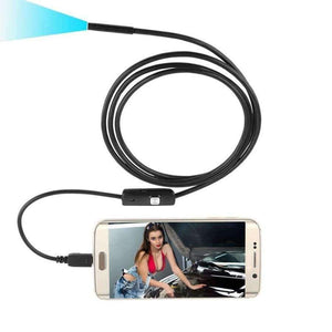Planet Gates 1M Car Diagnostic Tool USB Camera Waterproof Bendable Car Inspection Wire Snake Tube Inspection For OTG Compatible Android Phones