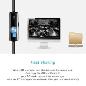 Planet Gates 1M Car Diagnostic Tool USB Camera Waterproof Bendable Car Inspection Wire Snake Tube Inspection For OTG Compatible Android Phones