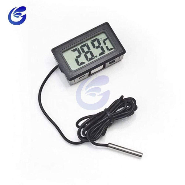 1M Dual LED Display Digital Thermometer Refrigerator Aquarium Auto Car Temperature Sensor Meter Detector Tester Waterpfoof Probe