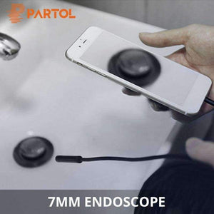 Planet Gates 1M Partol Endoscope Camera Mini Waterproof Soft Cable Inspection Camera 7mm 1M 2M 5M USB Endoscope Borescope Endoscope For phone