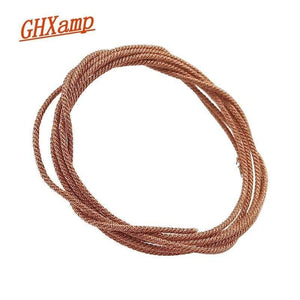 1M Subwoofer Speaker Lead Wire Braided Copper Wire For 5" 6.5" 8" 10"Inch Woofer PA Speaker Voice Coil Repair