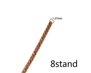 1M Subwoofer Speaker Lead Wire Braided Copper Wire For 5" 6.5" 8" 10"Inch Woofer PA Speaker Voice Coil Repair