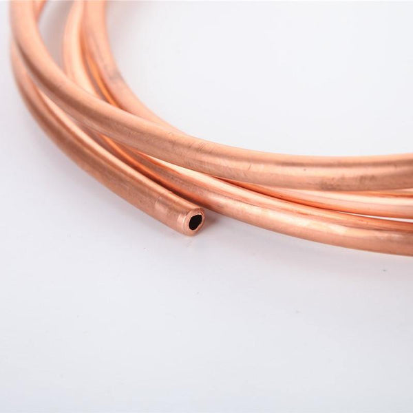 1m T2 Red Copper coil 2/3/4/5/6/8/10/12/14/16mm Copper tube Air Conditioning Copper Pipe Soft  Tube 99.9% T2 Copper DIY Cooling