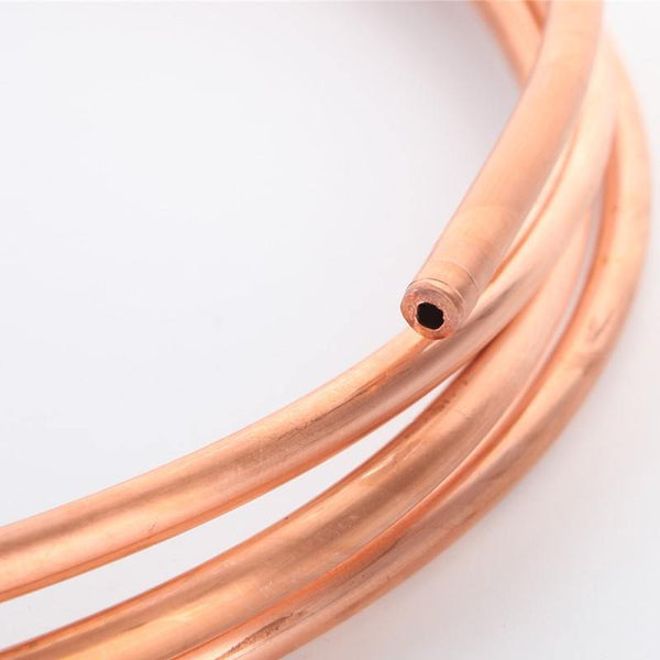 1m T2 Red Copper coil 2/3/4/5/6/8/10/12/14/16mm Copper tube Air Conditioning Copper Pipe Soft  Tube 99.9% T2 Copper DIY Cooling