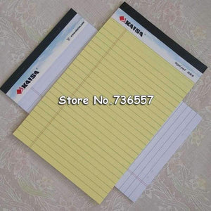 Planet Gates 1PAD(PCS) Memo Pad USA style Legal pad 50 sheets A5 A4 Notebook paper Office School Supplies Notebooks Writing Pad