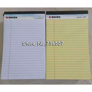 Planet Gates 1PAD(PCS) Memo Pad USA style Legal pad 50 sheets A5 A4 Notebook paper Office School Supplies Notebooks Writing Pad