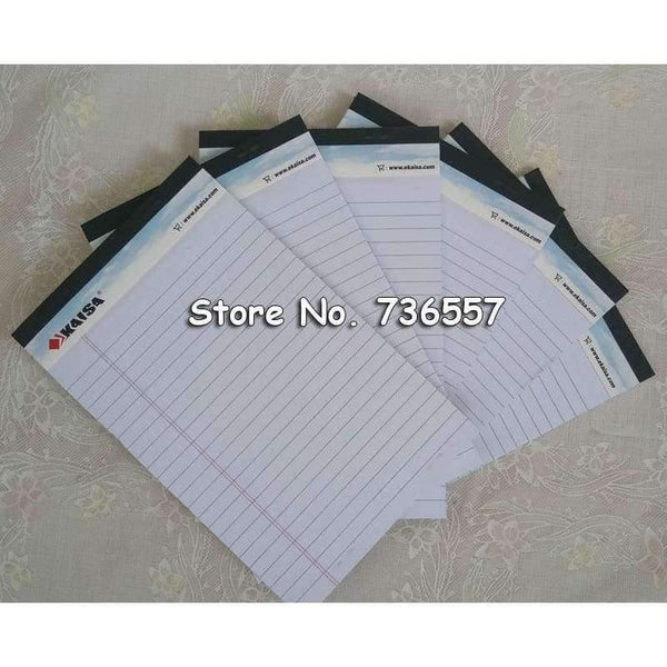 Planet Gates 1PAD(PCS) Memo Pad USA style Legal pad 50 sheets A5 A4 Notebook paper Office School Supplies Notebooks Writing Pad