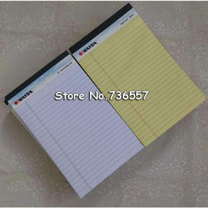 Planet Gates 1PAD(PCS) Memo Pad USA style Legal pad 50 sheets A5 A4 Notebook paper Office School Supplies Notebooks Writing Pad