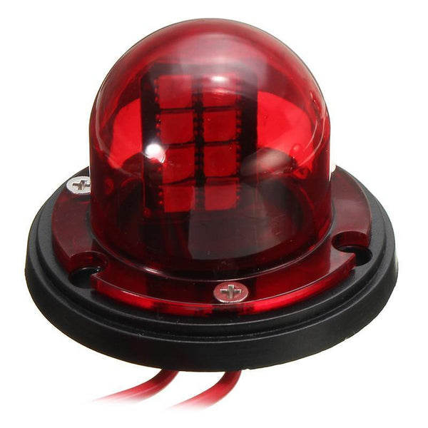 Planet Gates 1Pair 12V Stainless Steel Red Green Bow LED Navigation Lights Boat Marine Indicator Spot Light Marine Boat Yacht Sailing Light