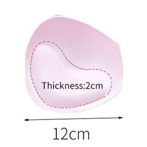 2pcs 1pair Sponge Inserts In Bra Padded for Swimsuit Breast Push Up Fill Brassiere Breast Patch Pads Women Intimates Accessories