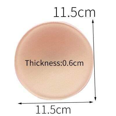 2pcs 1pair Sponge Inserts In Bra Padded for Swimsuit Breast Push Up Fill Brassiere Breast Patch Pads Women Intimates Accessories