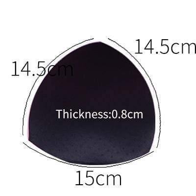 2pcs 1pair Sponge Inserts In Bra Padded for Swimsuit Breast Push Up Fill Brassiere Breast Patch Pads Women Intimates Accessories