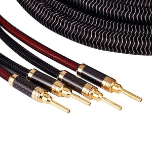 Planet Gates 1pair AUDIOMECA hifi speaker cable OFC pure copper audio connecting cable
