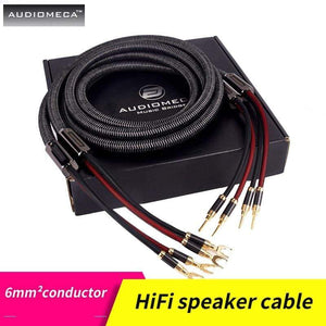 Planet Gates 1pair AUDIOMECA hifi speaker cable OFC pure copper audio connecting cable