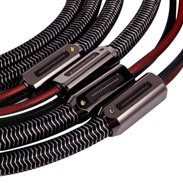 Planet Gates 1pair AUDIOMECA hifi speaker cable OFC pure copper audio connecting cable