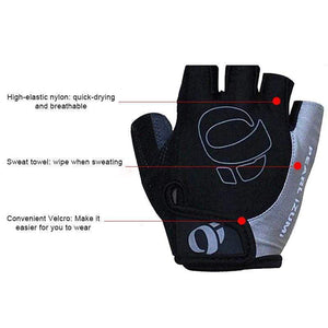 Planet Gates 1Pair Gel Half Finger Cycling Gloves Anti-Slip Anti-sweat Bicycle Left-Right Hand Gloves Anti Shock MTB Road Bike Sports Gloves