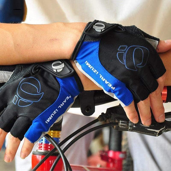 Planet Gates 1Pair Gel Half Finger Cycling Gloves Anti-Slip Anti-sweat Bicycle Left-Right Hand Gloves Anti Shock MTB Road Bike Sports Gloves