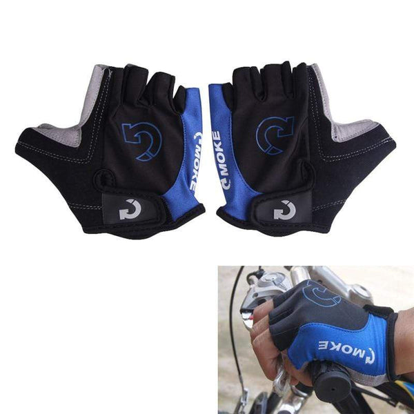 Planet Gates 1Pair Half Finger Cycling Gloves Anti-Slip Anti-sweat Gel Bicycle Riding Gloves Anti Shock MTB Road Mountain Bike Sports Gloves