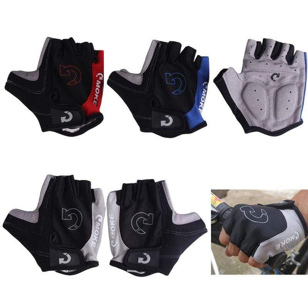 Planet Gates 1Pair Half Finger Cycling Gloves Anti-Slip Anti-sweat Gel Bicycle Riding Gloves Anti Shock MTB Road Mountain Bike Sports Gloves