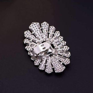 Planet Gates (1pair) high-end luxury fashion delicate removable sparkling water drill shoe buckle shoe accessories DIY shoe clips.