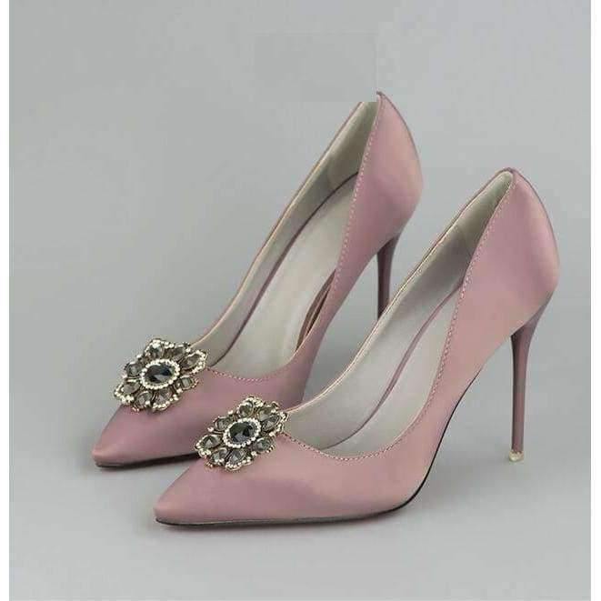 Planet Gates (1pair) luxury classic crystal removable sparkling water drill shoe buckle shoe accessories DIY shoe clips.