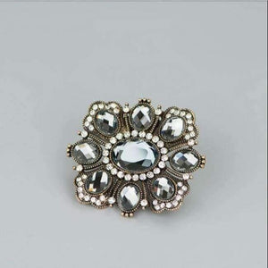 Planet Gates (1pair) luxury classic crystal removable sparkling water drill shoe buckle shoe accessories DIY shoe clips.