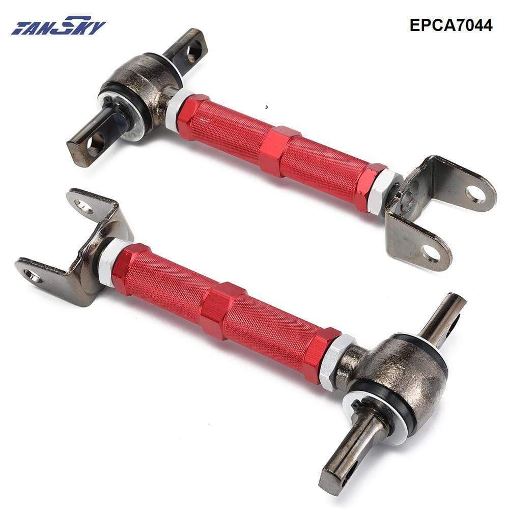 Planet Gates 1pair REAR Adjustable Racing Rear Suspension Camber Control Arms Kit For Honda Civic EP3 TYPE R DC5 ES1 EP2 SPORT EPCA7044
