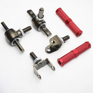 Planet Gates 1pair REAR Adjustable Racing Rear Suspension Camber Control Arms Kit For Honda Civic EP3 TYPE R DC5 ES1 EP2 SPORT EPCA7044