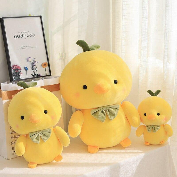 1PC 25-50CM Creative Small Yellow Chick Chicken Stuffed Animal Plush Toy Cute Chicken Plush Doll Pillow Boy Girl Birthday Gifts