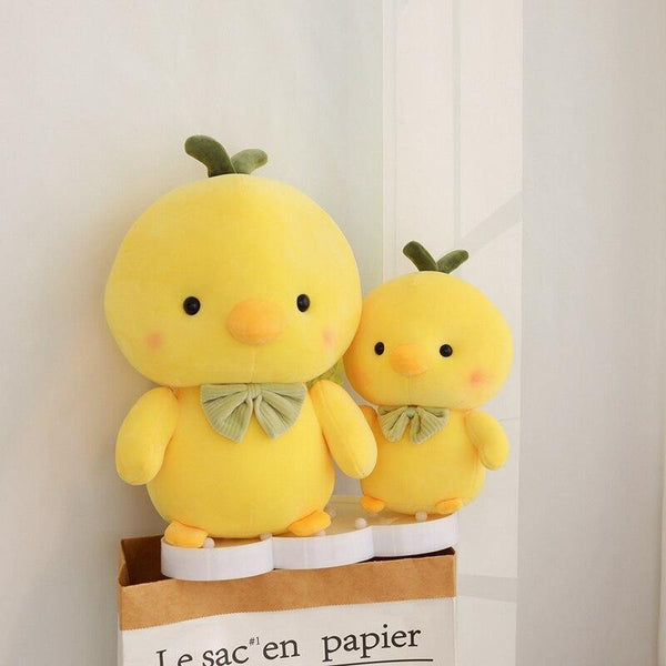 1PC 25-50CM Creative Small Yellow Chick Chicken Stuffed Animal Plush Toy Cute Chicken Plush Doll Pillow Boy Girl Birthday Gifts