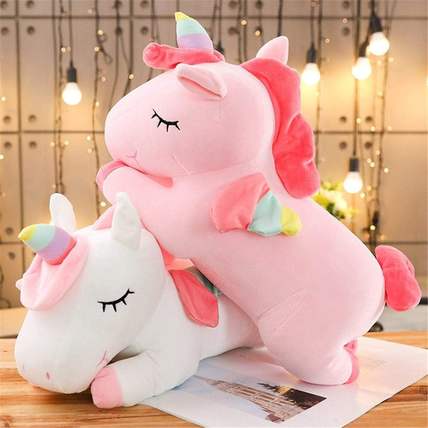 Planet Gates 1pc 25CM Unicorn Plush Kawaii Unicorn Figure Plush Toy Lovely Unicorn Animal Stuffed Soft Plush Dolls Birthday Gift For Children