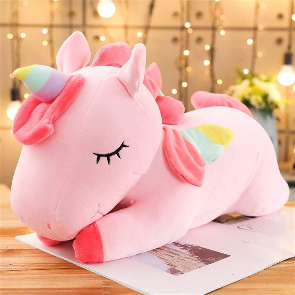 Planet Gates 1pc 25CM Unicorn Plush Kawaii Unicorn Figure Plush Toy Lovely Unicorn Animal Stuffed Soft Plush Dolls Birthday Gift For Children