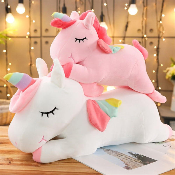 Planet Gates 1pc 25CM Unicorn Plush Kawaii Unicorn Figure Plush Toy Lovely Unicorn Animal Stuffed Soft Plush Dolls Birthday Gift For Children
