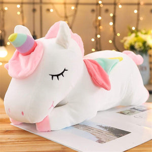 Planet Gates 1pc 25CM Unicorn Plush Kawaii Unicorn Figure Plush Toy Lovely Unicorn Animal Stuffed Soft Plush Dolls Birthday Gift For Children