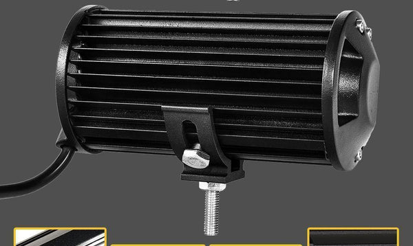 Planet Gates 1PC 3D Flood / China LED Bar 7 inch LED Light Bar Work Light for Driving Offroad Boat Car Tractor Truck 4x4 SUV ATV 12V 24V Off Road